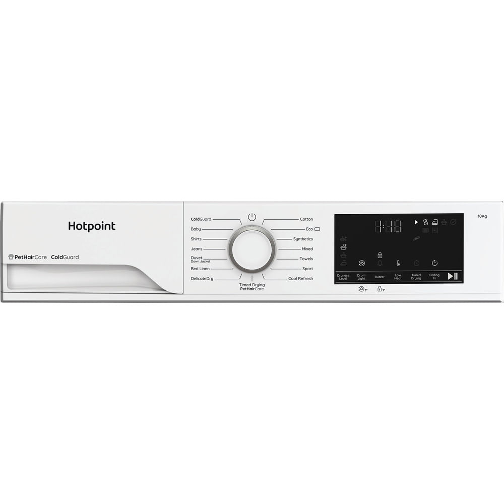 Hotpoint C HD 103M WW UK 10kg Heat Pump Tumble Dryer with PetHairCare White CHD103MWWUK