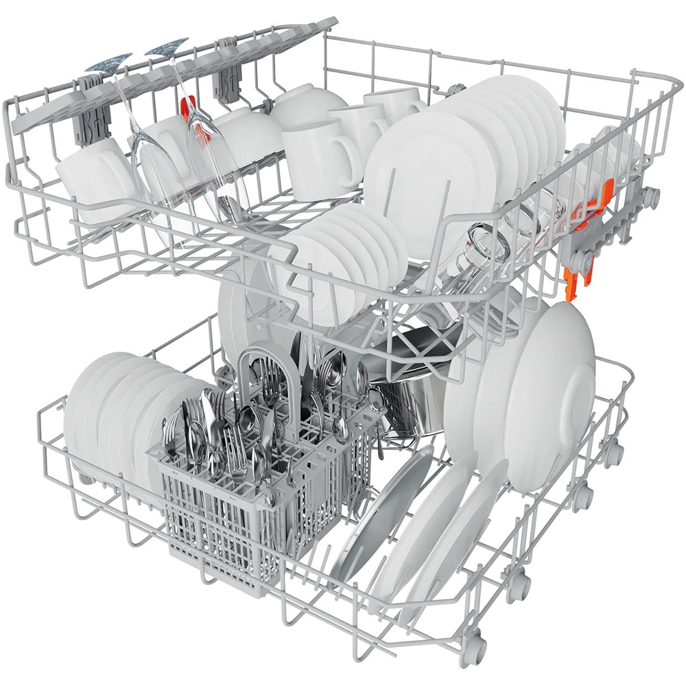 Hotpoint H2FHL626 Full Size Freestanding Dishwasher 14 Place Setting White