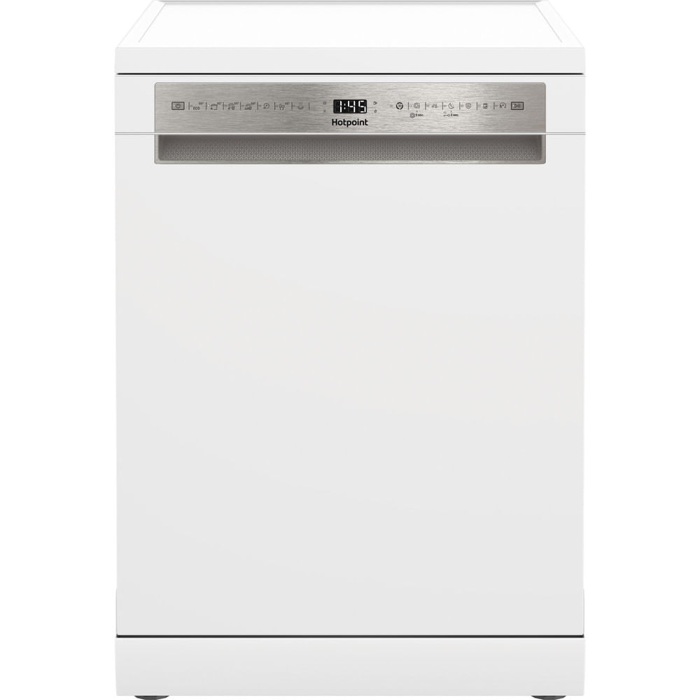 Hotpoint H7F HS41 UK Freestanding Full Size Dishwasher 15 Place Settings with Maxi Space White H7FHS41