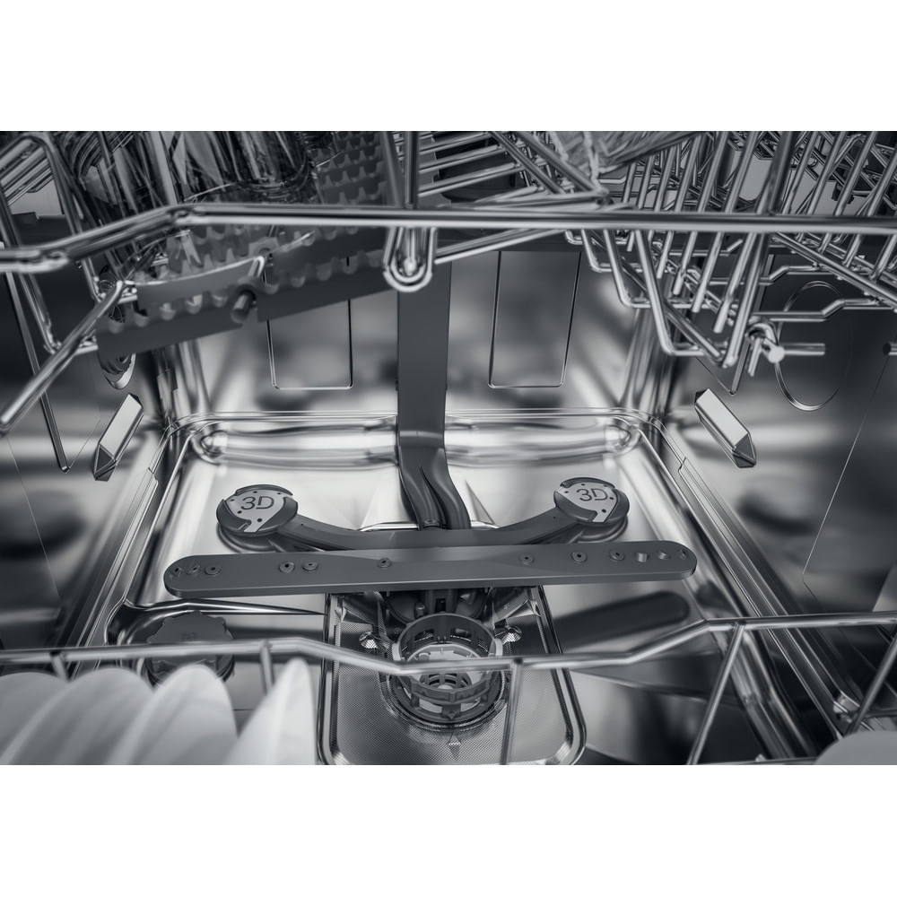 Hotpoint H7F HS51 X UK Freestanding Full Size Dishwasher 15 Place Settings with Maxi Space Inox H7FHS51X