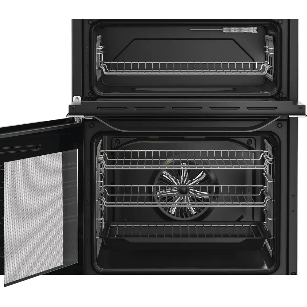 Hotpoint HDE6IDC2SA 60cm Electric Double Cooker With Induction Hob Anthracite