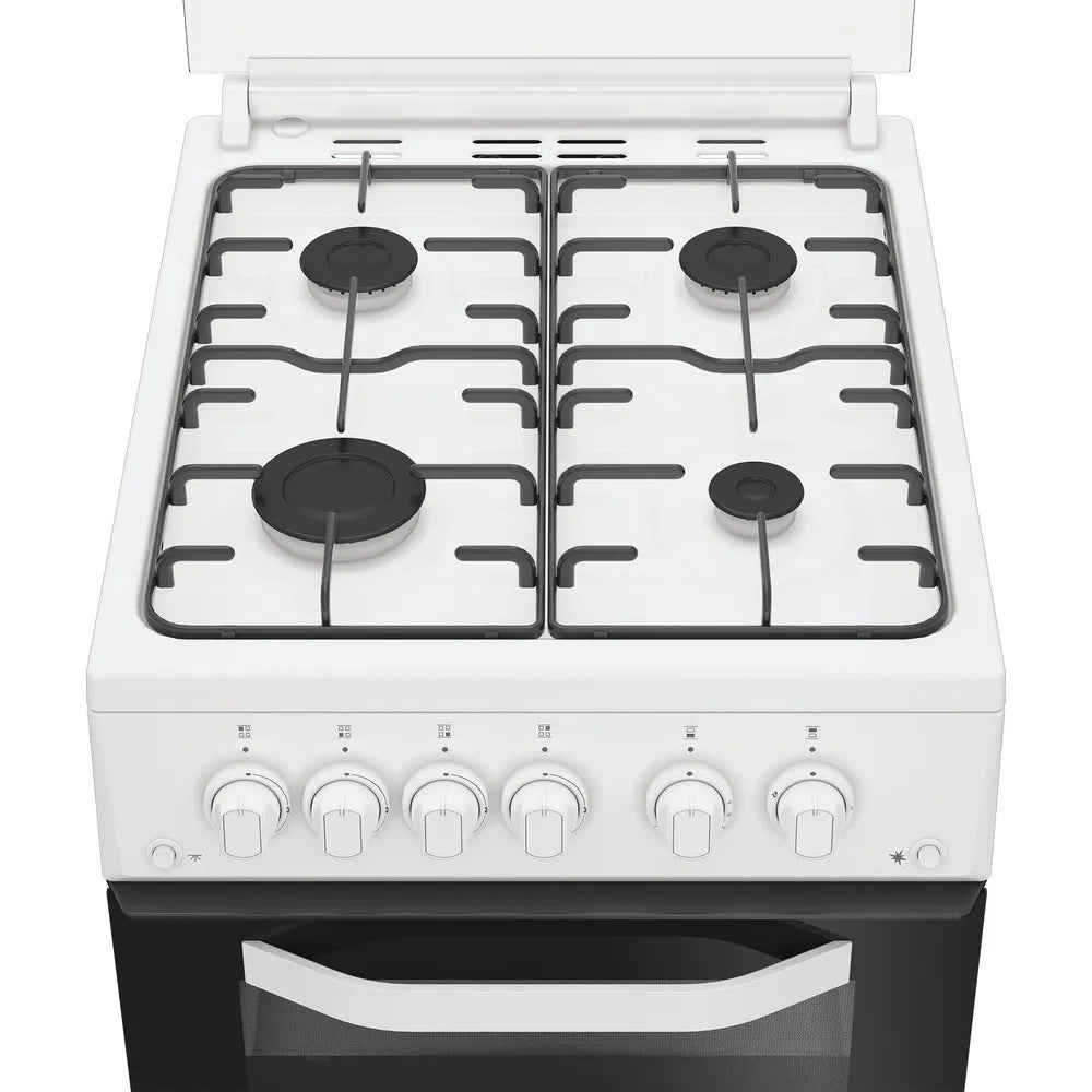 Hotpoint HDG5GCW 50cm Gas Double Cooker White