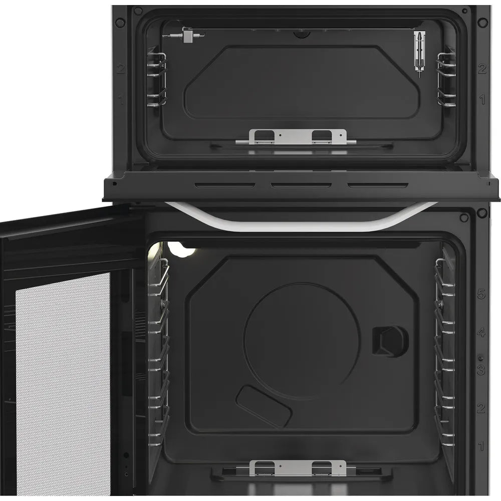 Hotpoint HDG5GCW 50cm Gas Double Cooker White