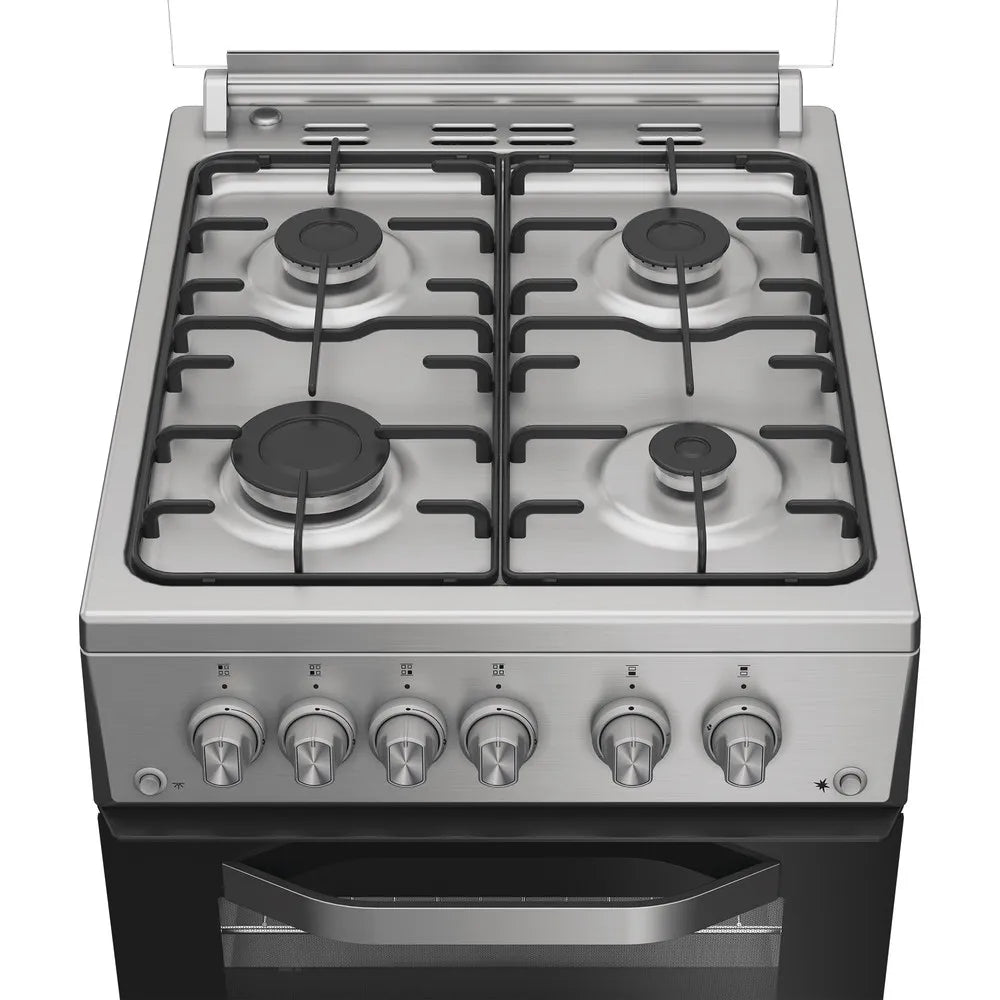 Hotpoint HDG5GCX 50cm Gas Double Cooker Stainless Steel