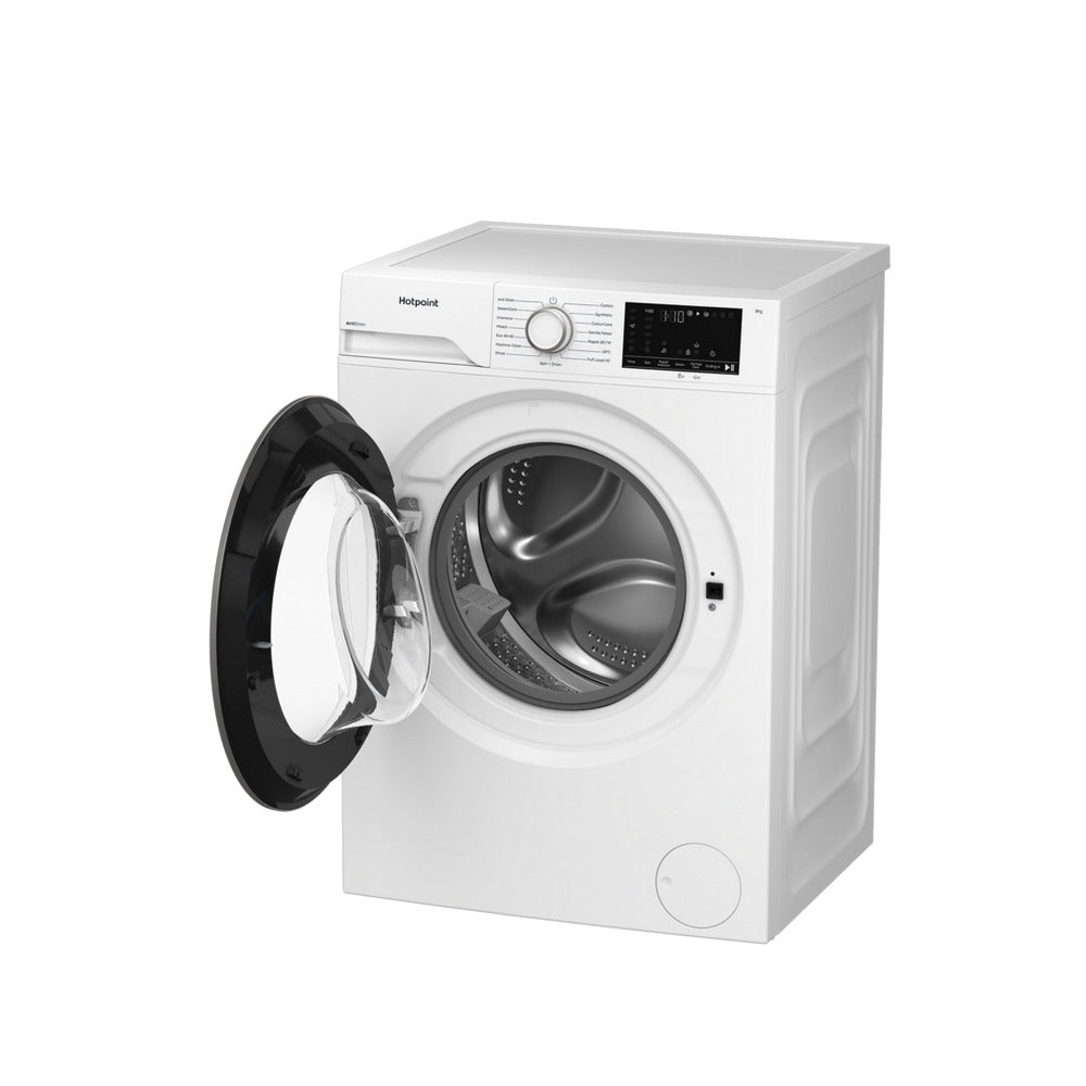 Hotpoint HEV841WUK 8kg 1400 Spin Freestanding Washing Machine White