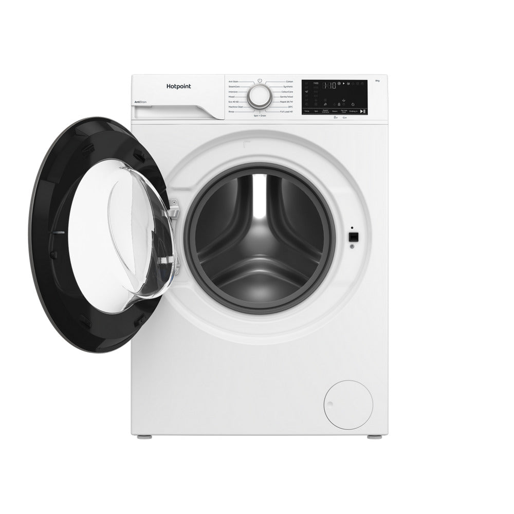 Hotpoint HEV841WUK 8kg 1400 Spin Freestanding Washing Machine White