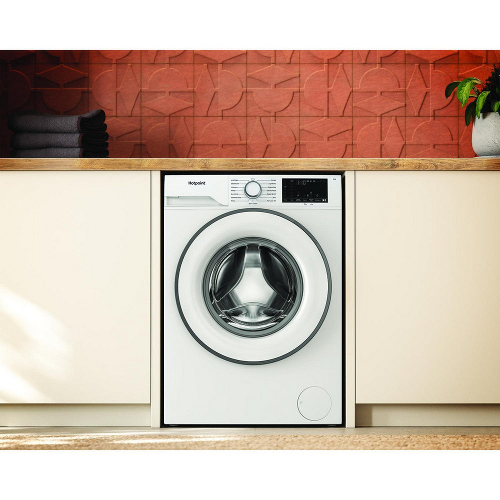 Hotpoint HEV841WUK 8kg 1400 Spin Freestanding Washing Machine White