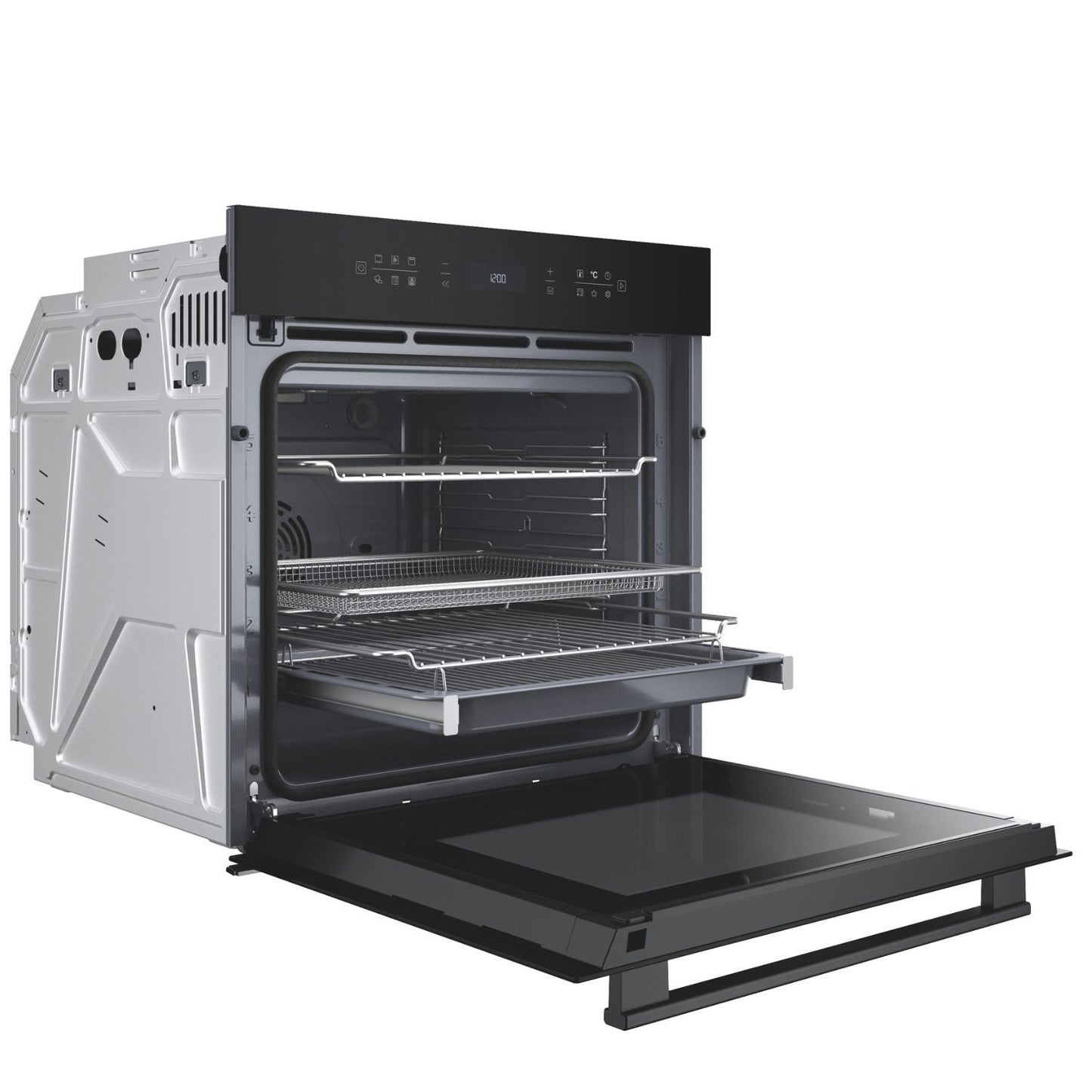 Hotpoint HOI68PT1SBUK Class 6 Electric Single Oven with Air Fry and DualClean Black