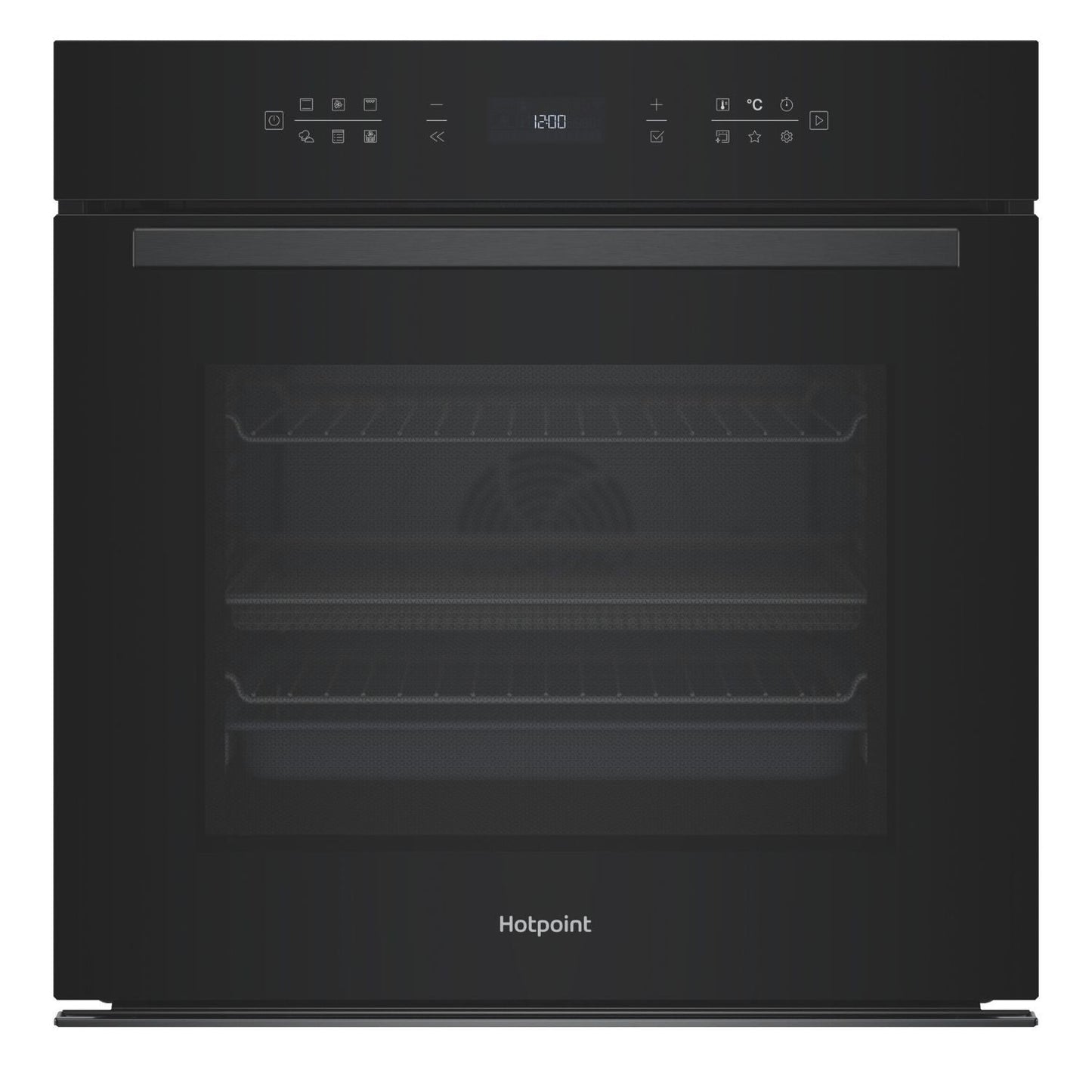 Hotpoint HOI68PT1SBUK Class 6 Electric Single Oven with Air Fry and DualClean Black