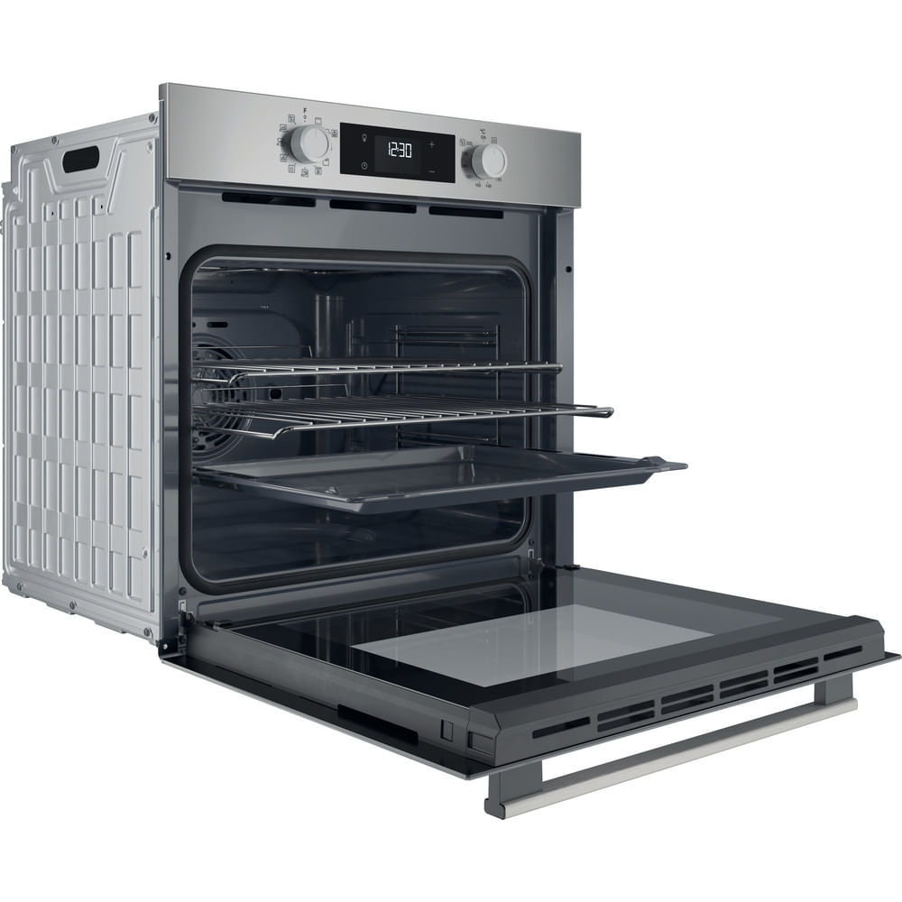 Hotpoint HOM258HXUK Class 2 Multiflow Built-In Electric Single Oven Stainless Steel