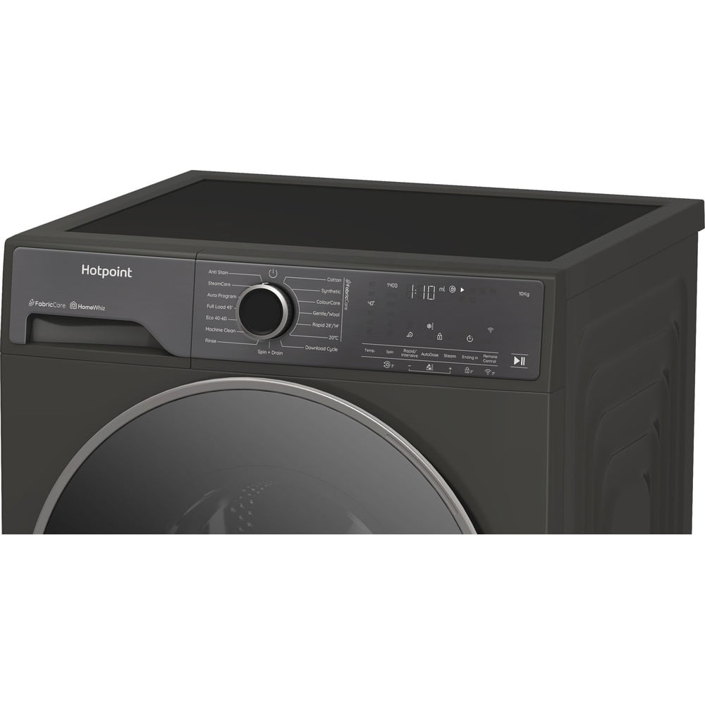 Hotpoint HP 105GA CARE UK Freestanding 10kg 1400rpm Washing Machine With AutoDose Graphite HP105GACARE