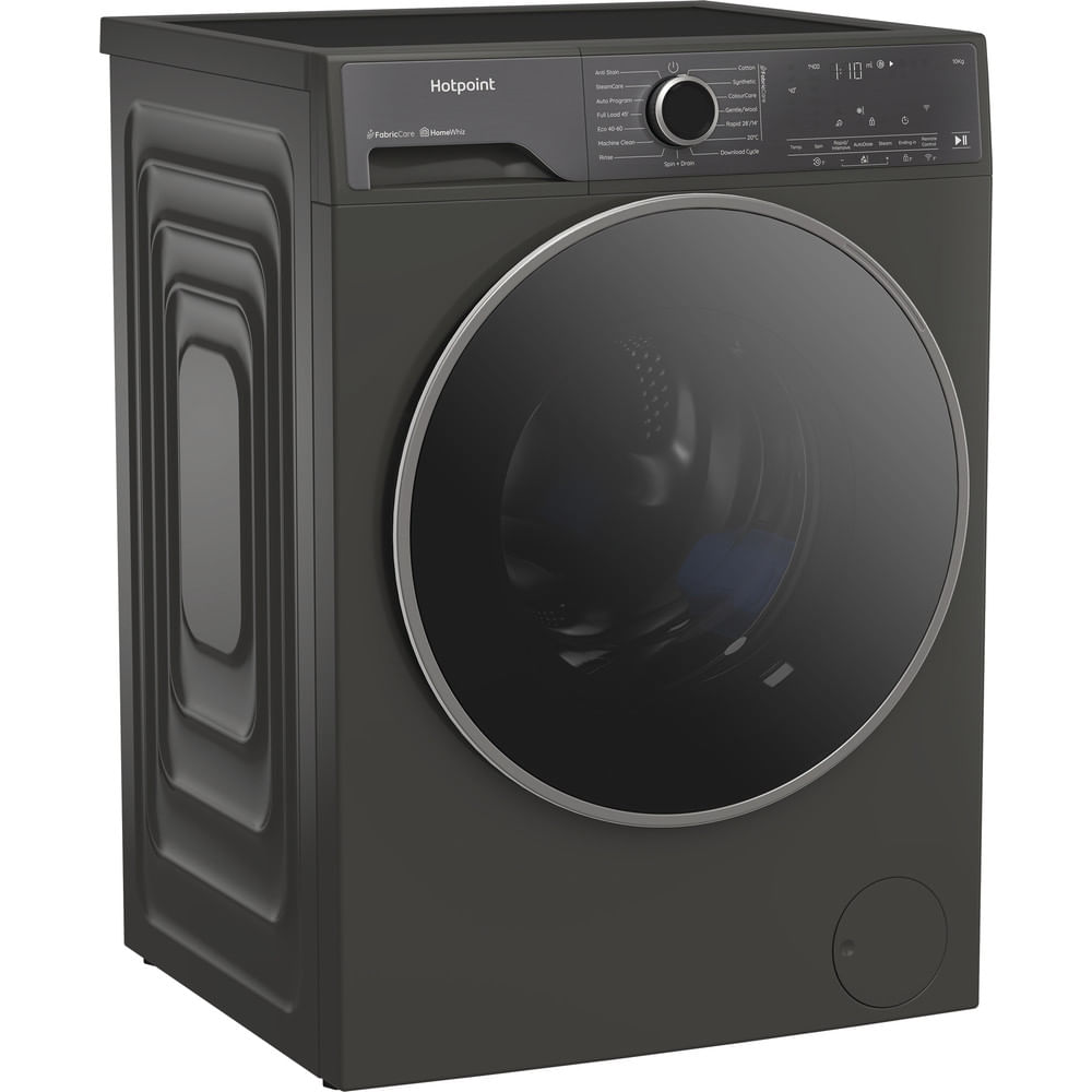 Hotpoint HP 105GA CARE UK Freestanding 10kg 1400rpm Washing Machine With AutoDose Graphite HP105GACARE