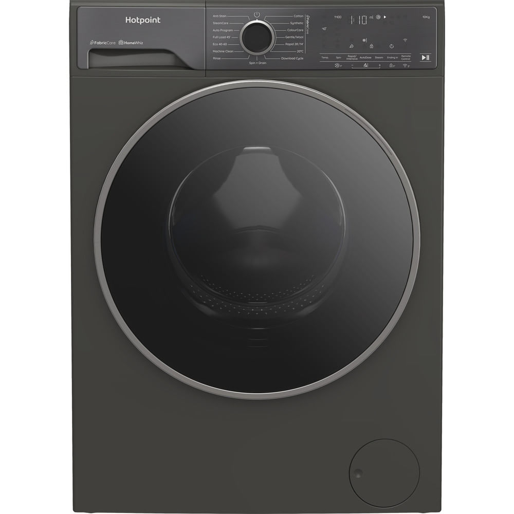 Hotpoint HP 105GA CARE UK Freestanding 10kg 1400rpm Washing Machine With AutoDose Graphite HP105GACARE