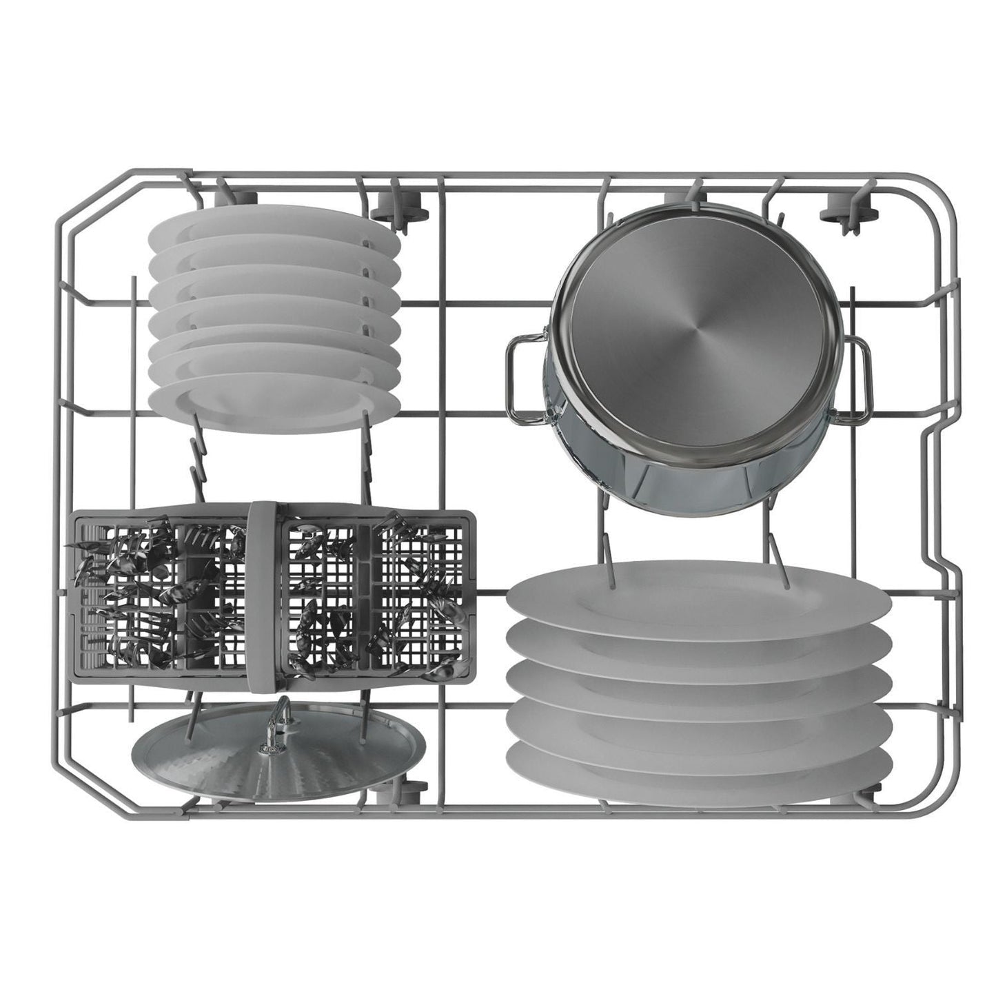 Hotpoint HP2FE10CS90BUK Freestanding Slimline Dishwasher 10 Place Setting Black