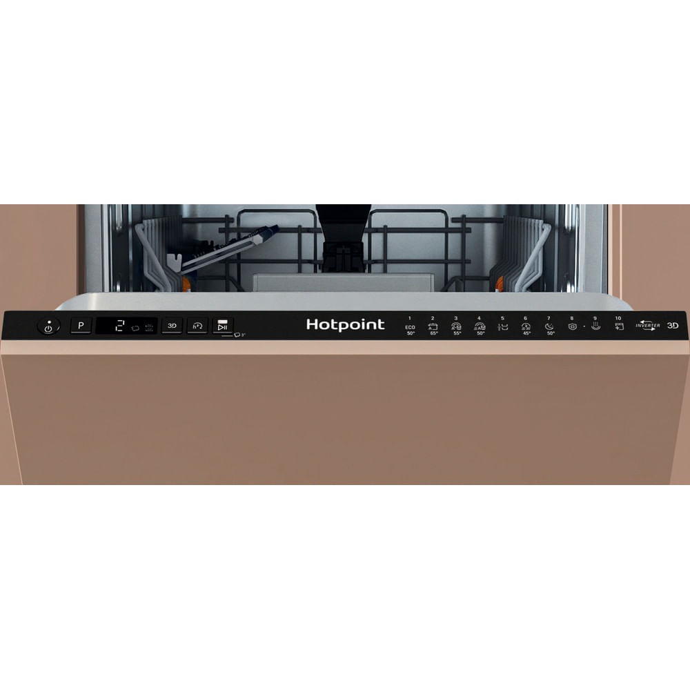 Hotpoint HP6IC11BS7LA0UK Integrated Slimline Dishwasher 10 Place Settings with 3D Zone Wash