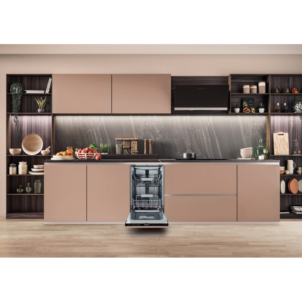 Hotpoint HP6IC11BS7LA0UK Integrated Slimline Dishwasher 10 Place Settings with 3D Zone Wash