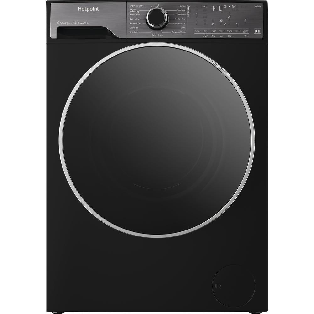 Hotpoint HPD9693BCAREUK 9+6kg 1400 Spin Fabric Care Pro Freestanding Washer Dryer Black