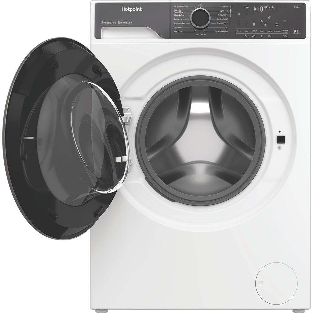 Hotpoint HPD9693CAREUK 9+6kg 1400 Spin Fabric Care Pro Freestanding Washer Dryer White