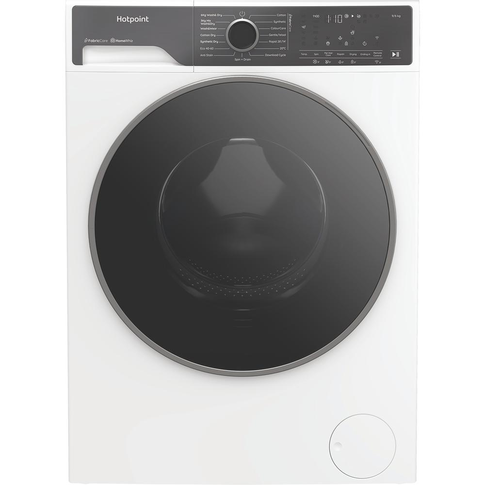 Hotpoint HPD9693CAREUK 9+6kg 1400 Spin Fabric Care Pro Freestanding Washer Dryer White