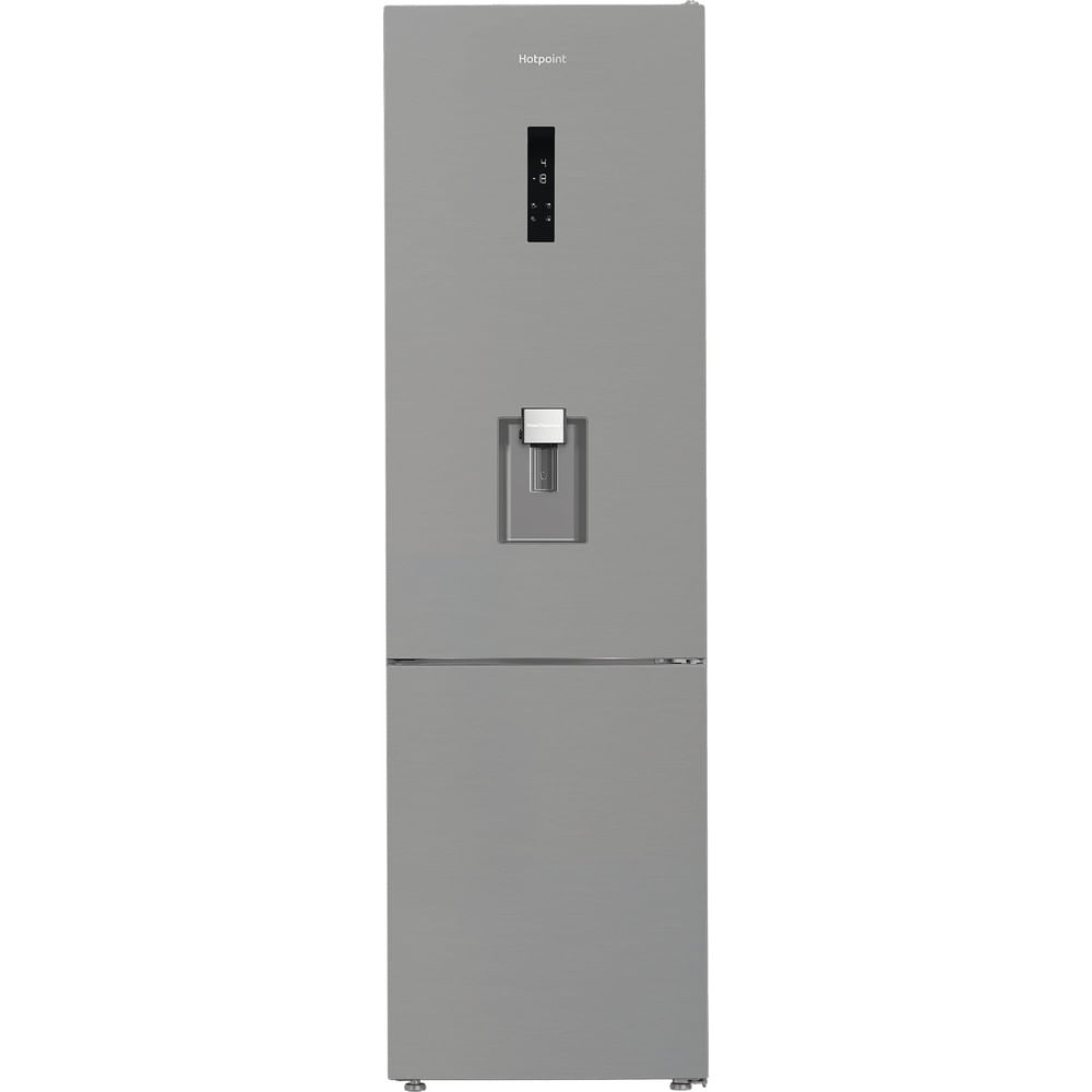 Hotpoint HPK 26403W XP5UK Freestanding Dual No Frost 70/30 Fridge Freezer with Even Flow Brushed Steel HPK26403WXP5UK