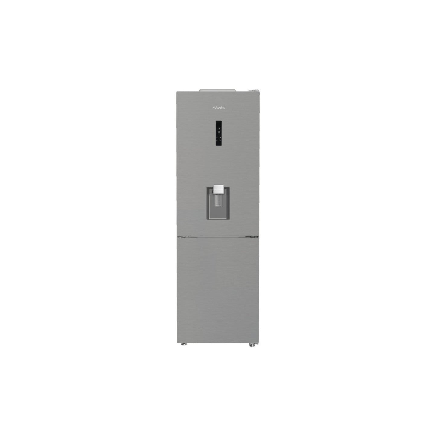 Hotpoint HPK26363WXP4UK Freestanding Dual No Frost Fridge Freezer With Even Flow Inox