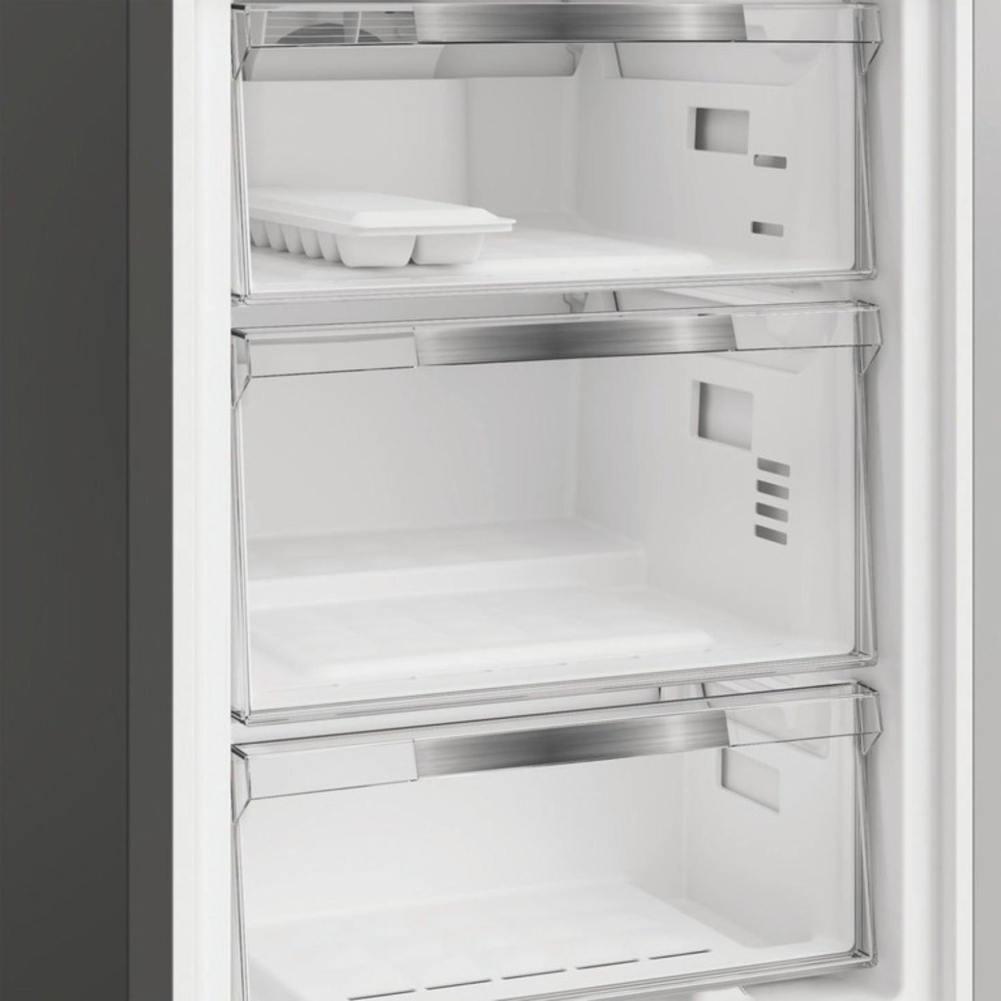 Hotpoint HPK26363XBR5UK Freestanding Dual No Frost Fridge Freezer Dark Grey