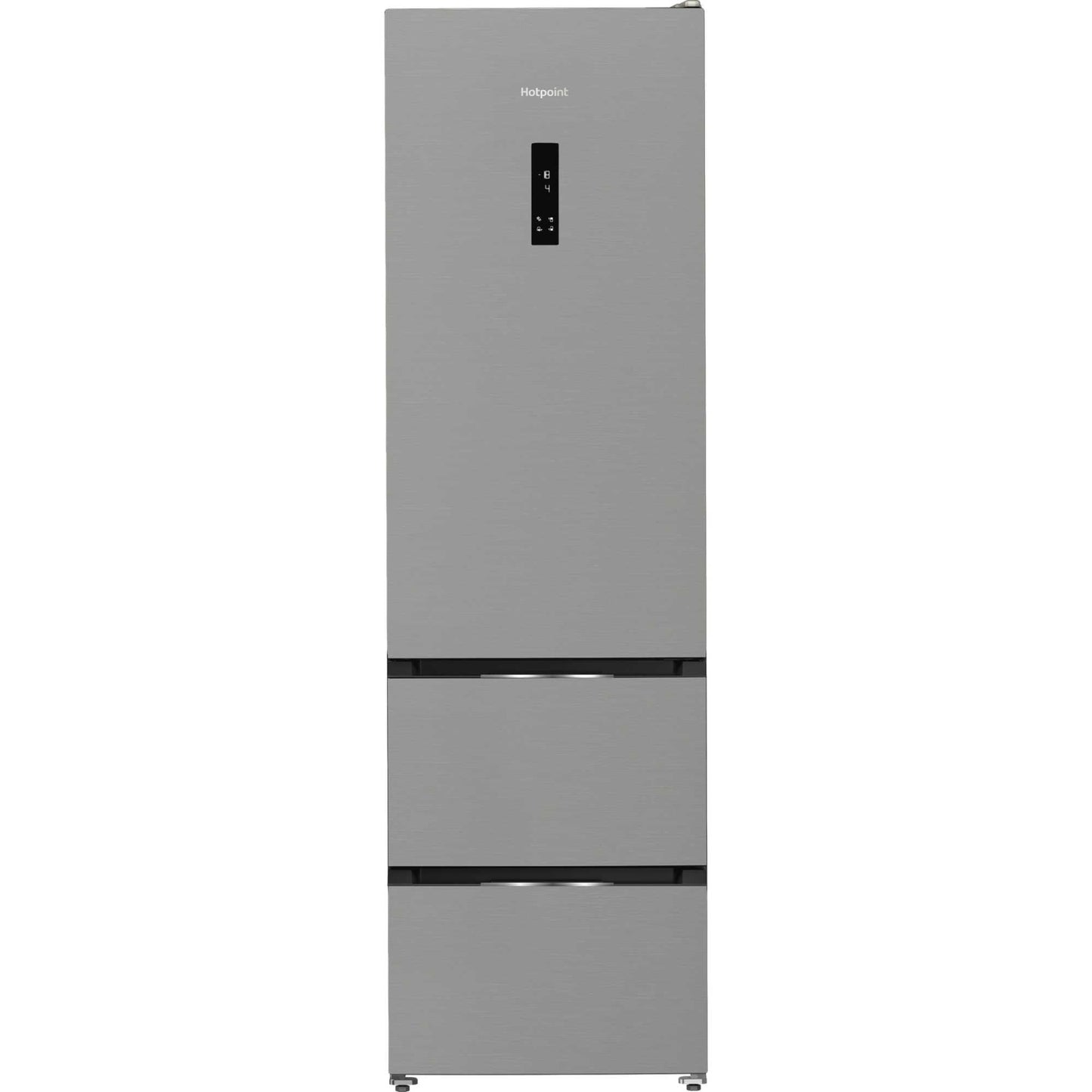 Hotpoint HPKF5351XP4UK Dual No Frost Freestanding Fridge Freezer with Even Flow Inox