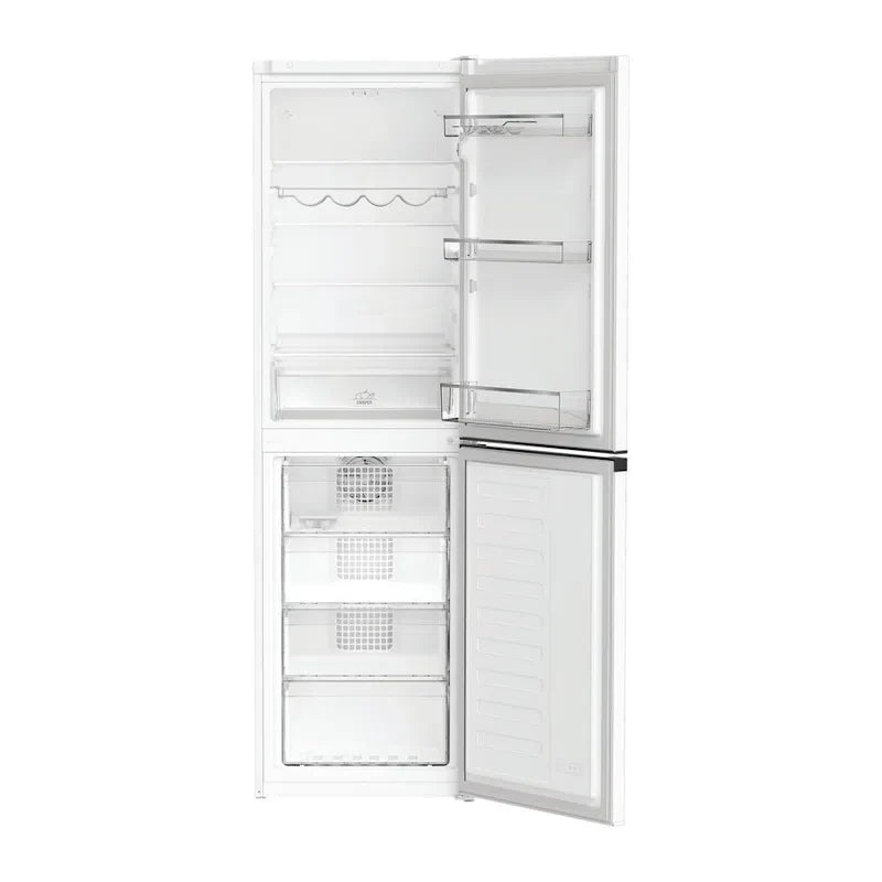 Hotpoint HPKH1261W5UK Freestanding No Frost 50/50 Fridge Freezer with Bottle Rack White