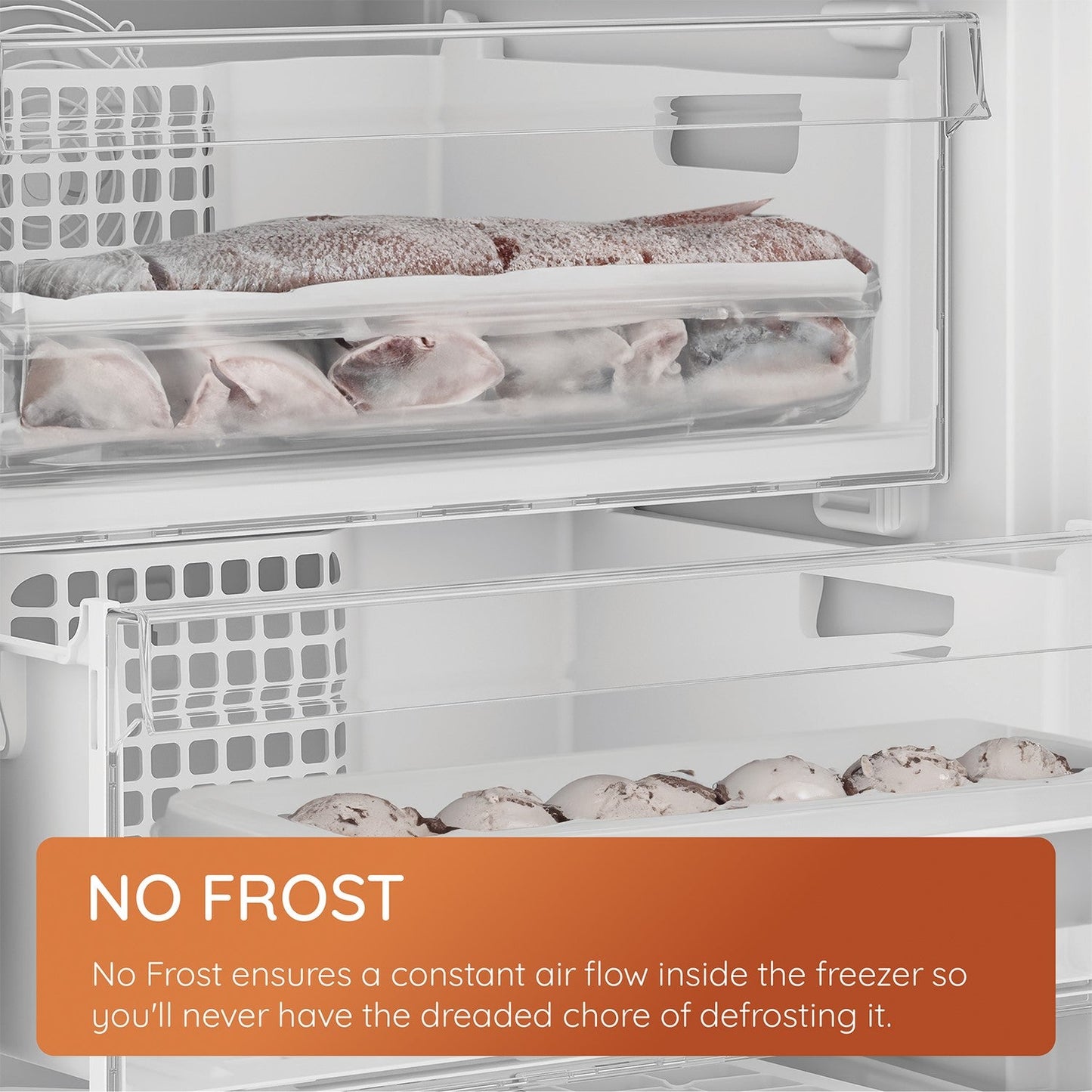 Hotpoint HPKH1262B4UK Dual No Frost Integrated Fridge Freezer