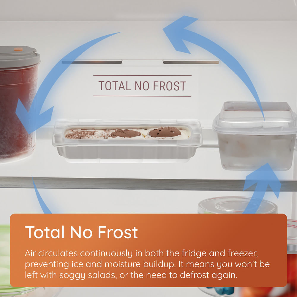 Hotpoint HTC18 T322 UK Integrated Total No Frost 70/30 Fridge Freezer HTC18T322