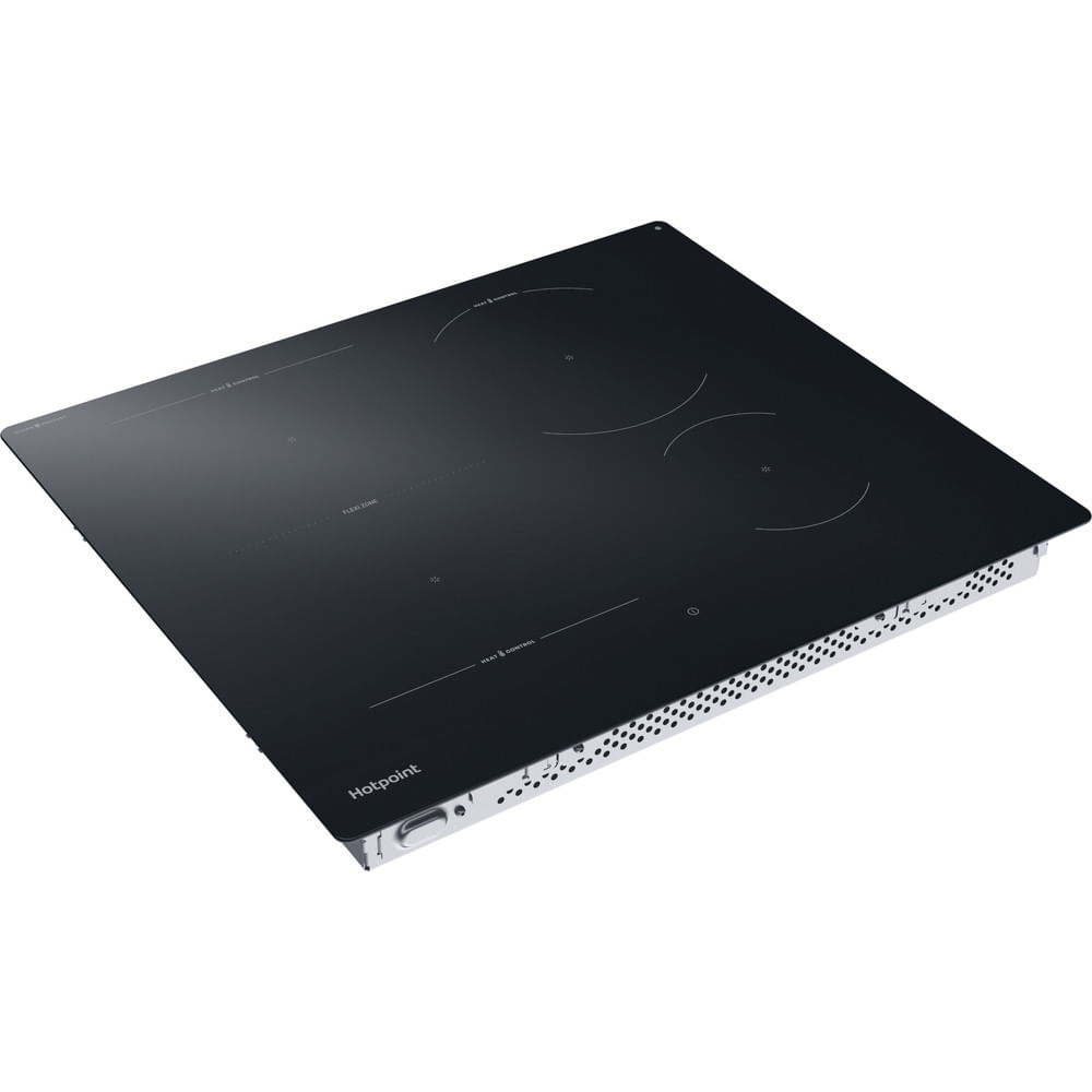Hotpoint HTX6014DCF 60cm Induction Hob With HeatControl Black