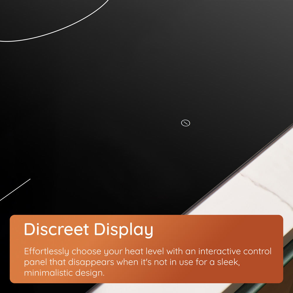 Hotpoint HTX8017DCF2 80cm 5 Zone HeatControl Induction Hob with CleanProtect