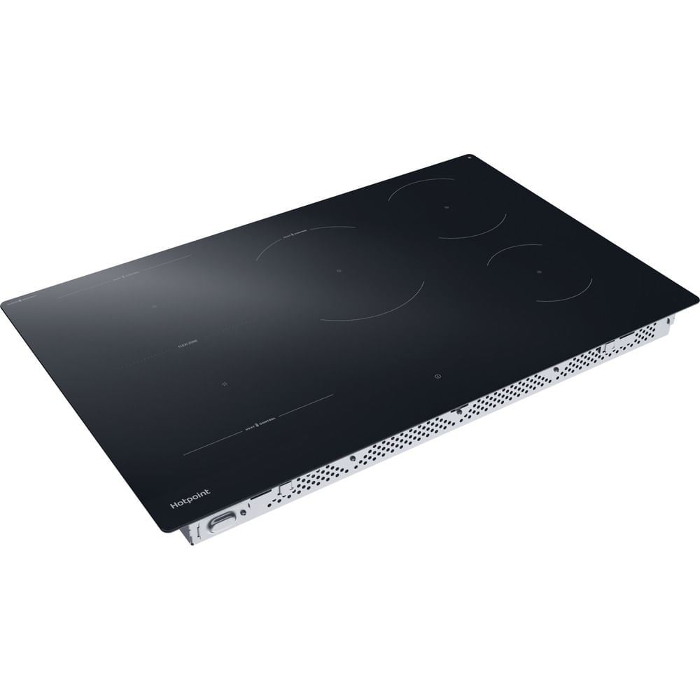 Hotpoint HTX8017DCF2 80cm 5 Zone HeatControl Induction Hob with CleanProtect
