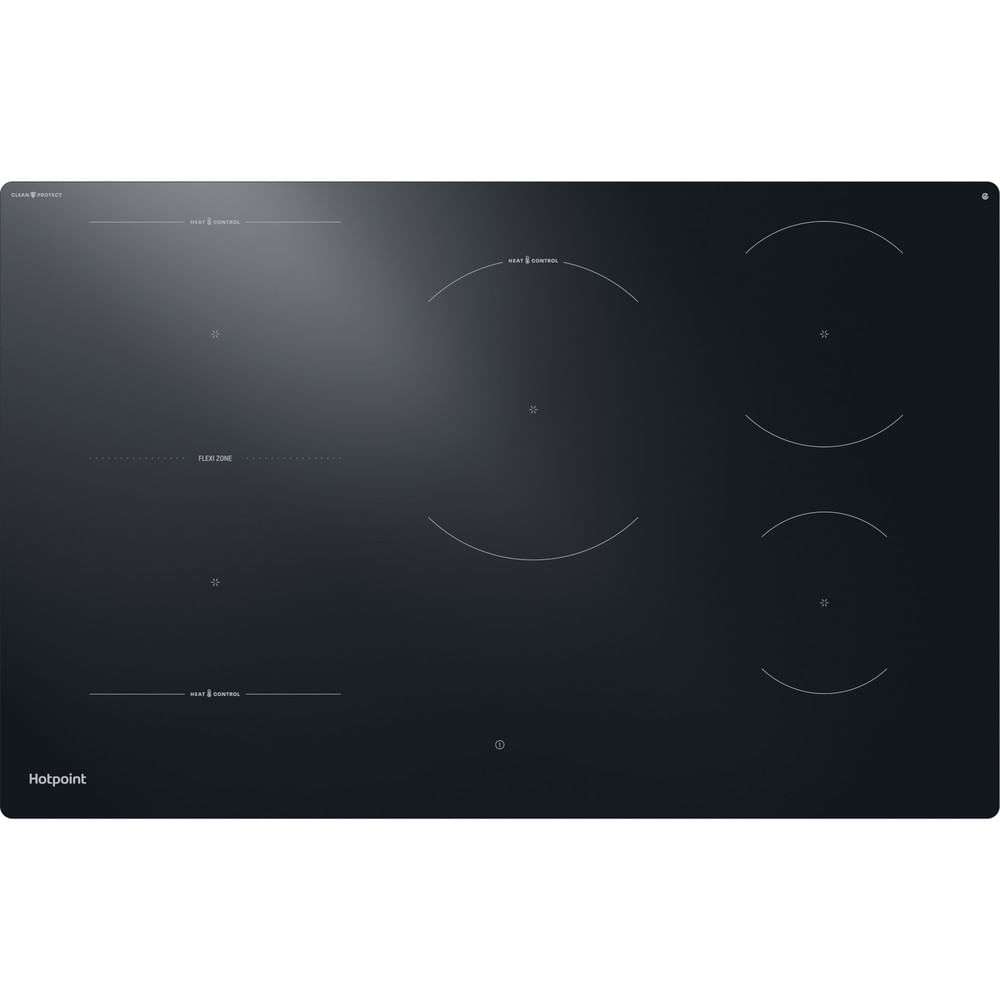 Hotpoint HTX8017DCF2 80cm 5 Zone HeatControl Induction Hob with CleanProtect