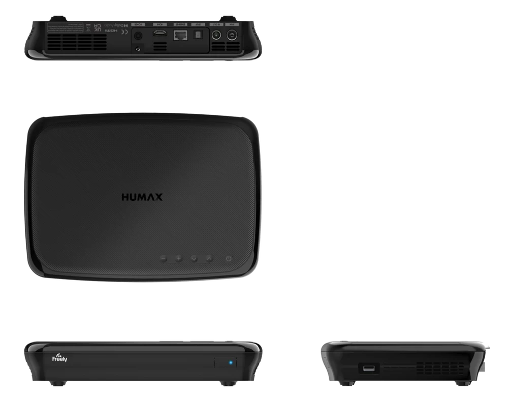 Humax FHR-6000T Freely PVR Recordable Set Top Box Black