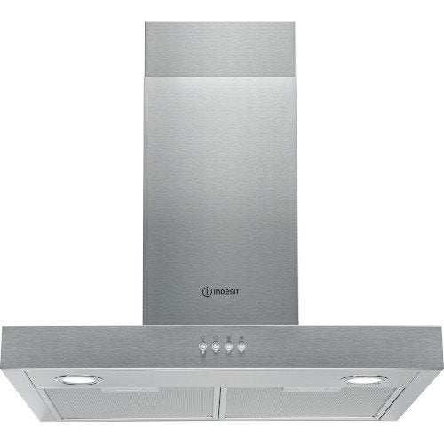 Indesit IHBS65LMX Cooker Hood Stainless Steel