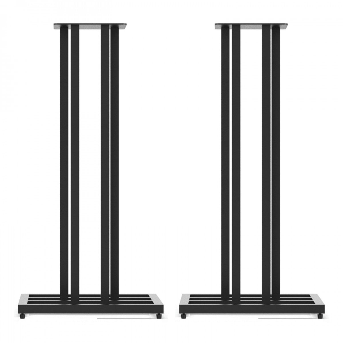 JBL 4309 High Performance Studio Monitor Bookshelf Speakers in Walnut with JS-65 Stands Pair