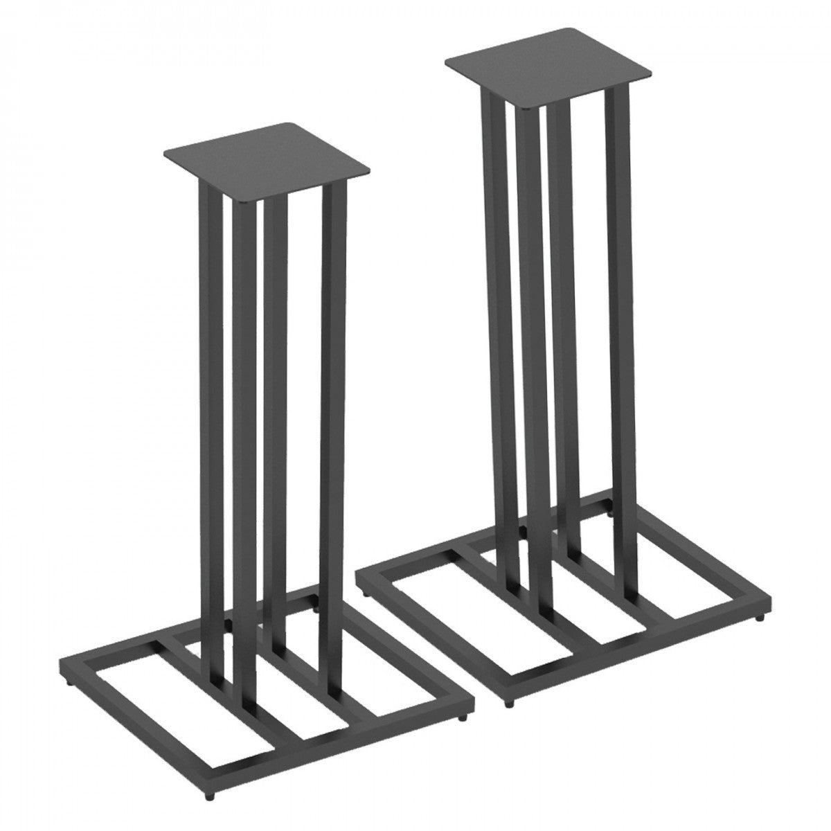 JBL 4309 High Performance Studio Monitor Bookshelf Speakers with JS-65 Stands Pair - Black