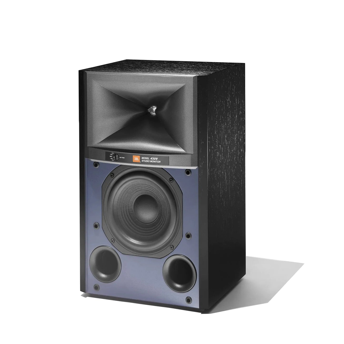 JBL 4309 High Performance Studio Monitor Bookshelf Speakers with JS-65 Stands Pair - Black