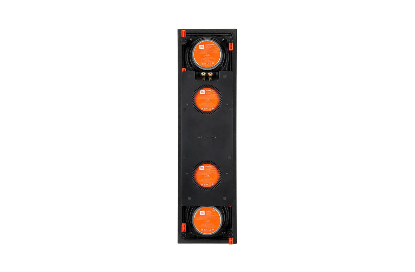 JBL Studio 6 Theater Quad 5.25 Inch 2-way Single In-Wall LCR Speaker