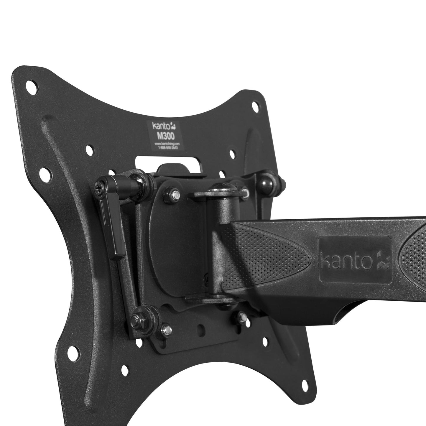 Kanto M300 Full Motion Wall Mount for 26-55 inch TVs Black