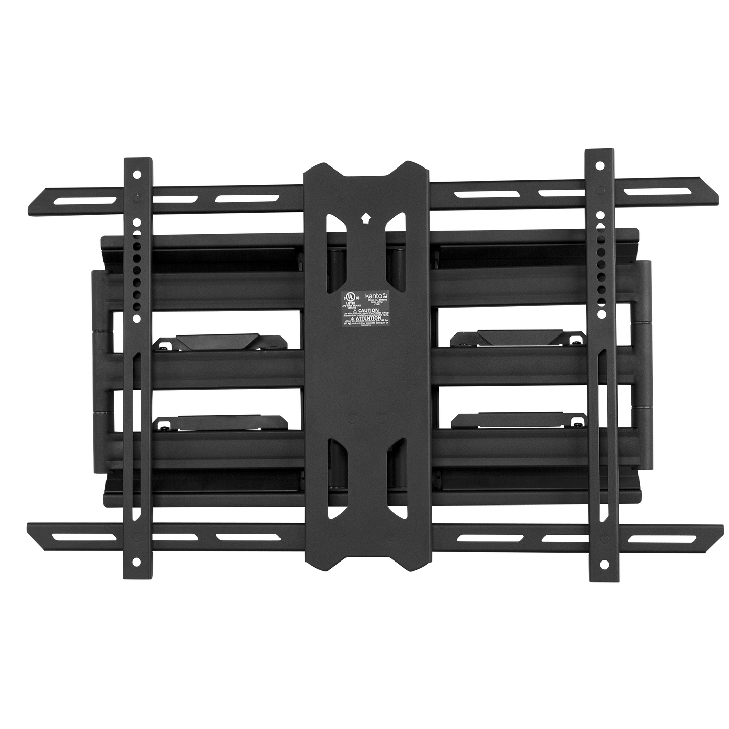 Kanto PDX650 Full Motion TV Wall Mount for 37 to 75 inch TVs Black