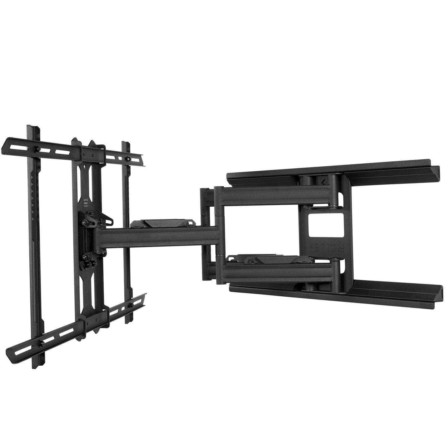 Kanto PDX650 Full Motion TV Wall Mount for 37 to 75 inch TVs Black