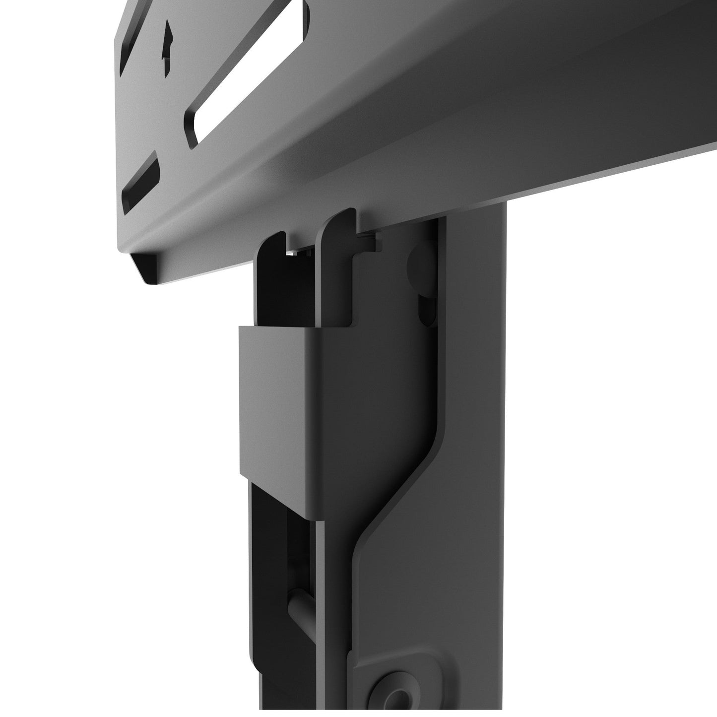 Kanto PF300 Fixed Low-profile TV Wall Mount for 32 to 90 inch TVs Black