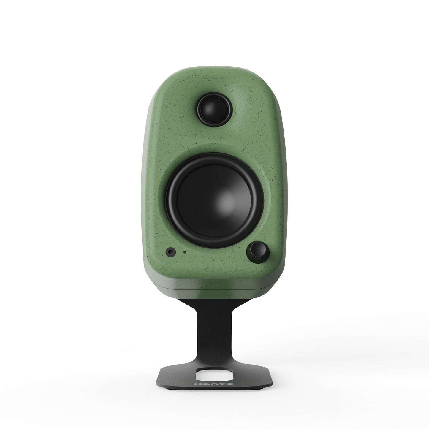 Kanto SU2 Rear-Mounted Desktop Stands for UKI and ORA Speakers Black