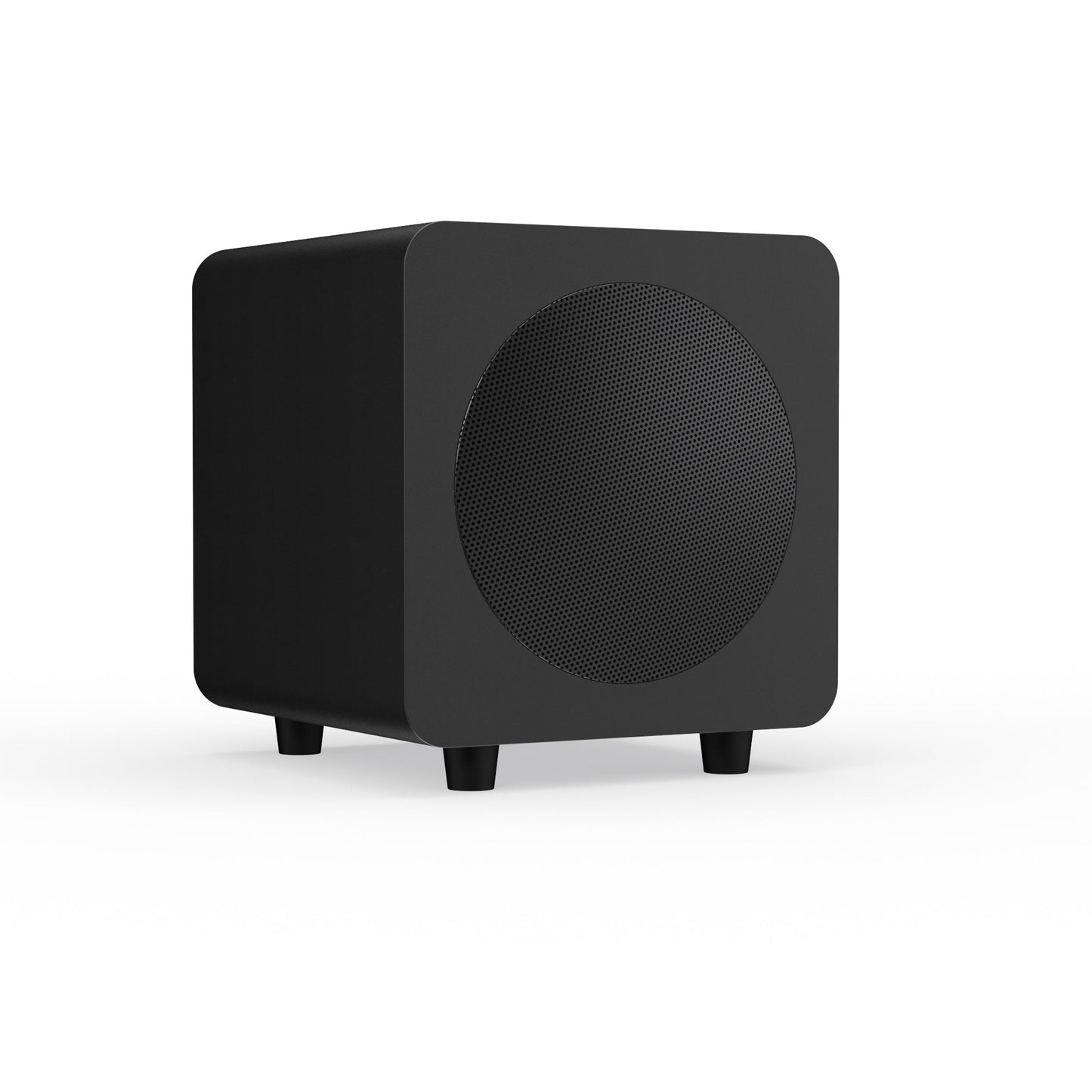 Kanto SUB6 200W 6 Inch Vinyl Subwoofer - Matte Black