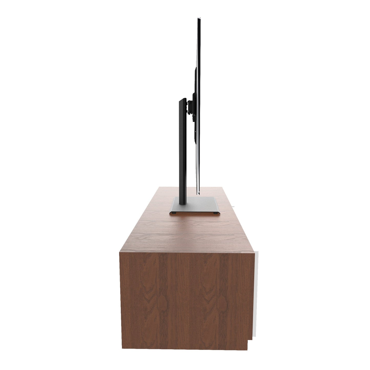 Kanto TTS100 Universal Tabletop TV Stand for 37 to 65 inch TVs Black