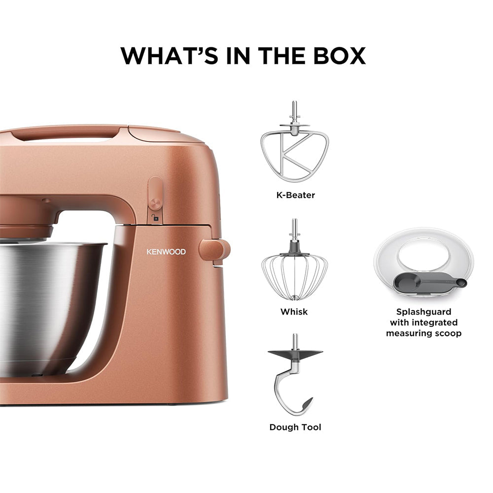 Kenwood KZM35.000RD Go Stand Mixer 4L Bowl 800W - Clay Red
