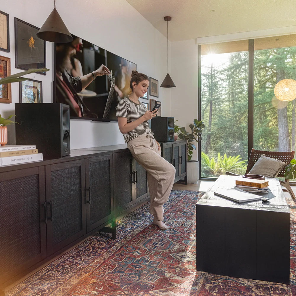 Klipsch The Nines II Active Bookshelf Speakers Ebony