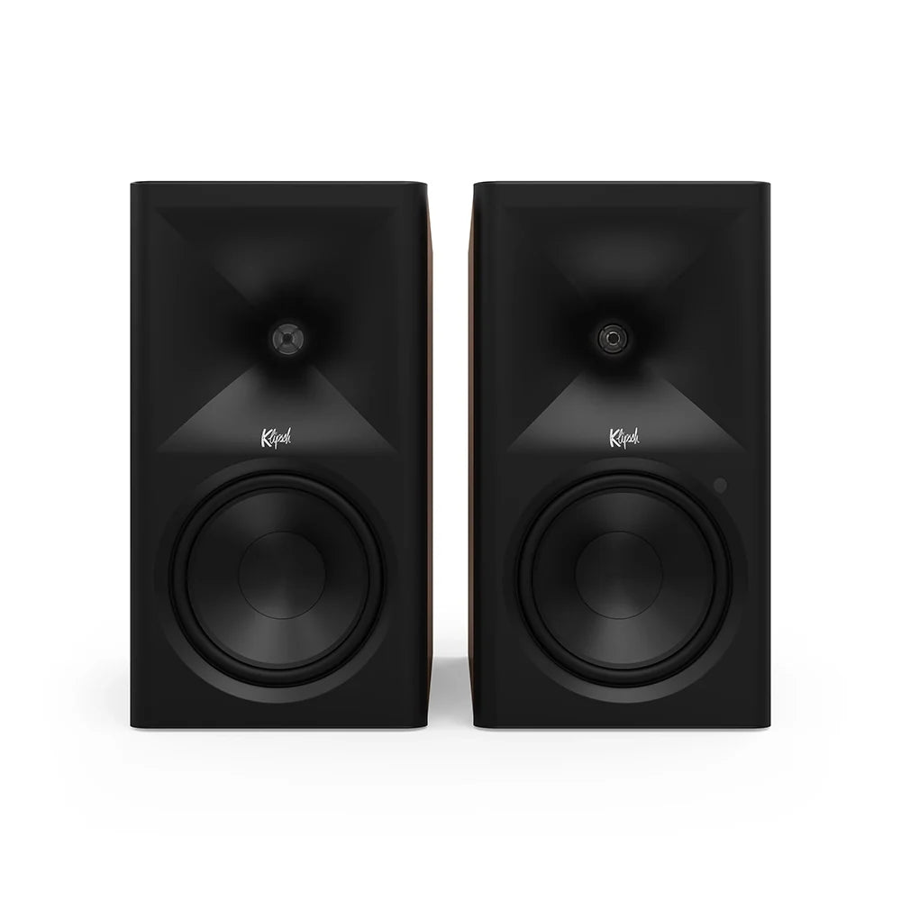Klipsch The Nines II Active Bookshelf Speakers Walnut